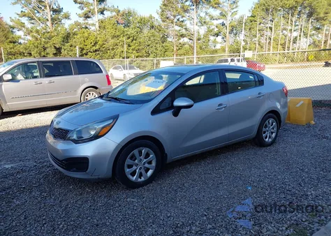 2013 Kia Rio Lx из США, поврежденный, VIN KNADM4A32D6123076